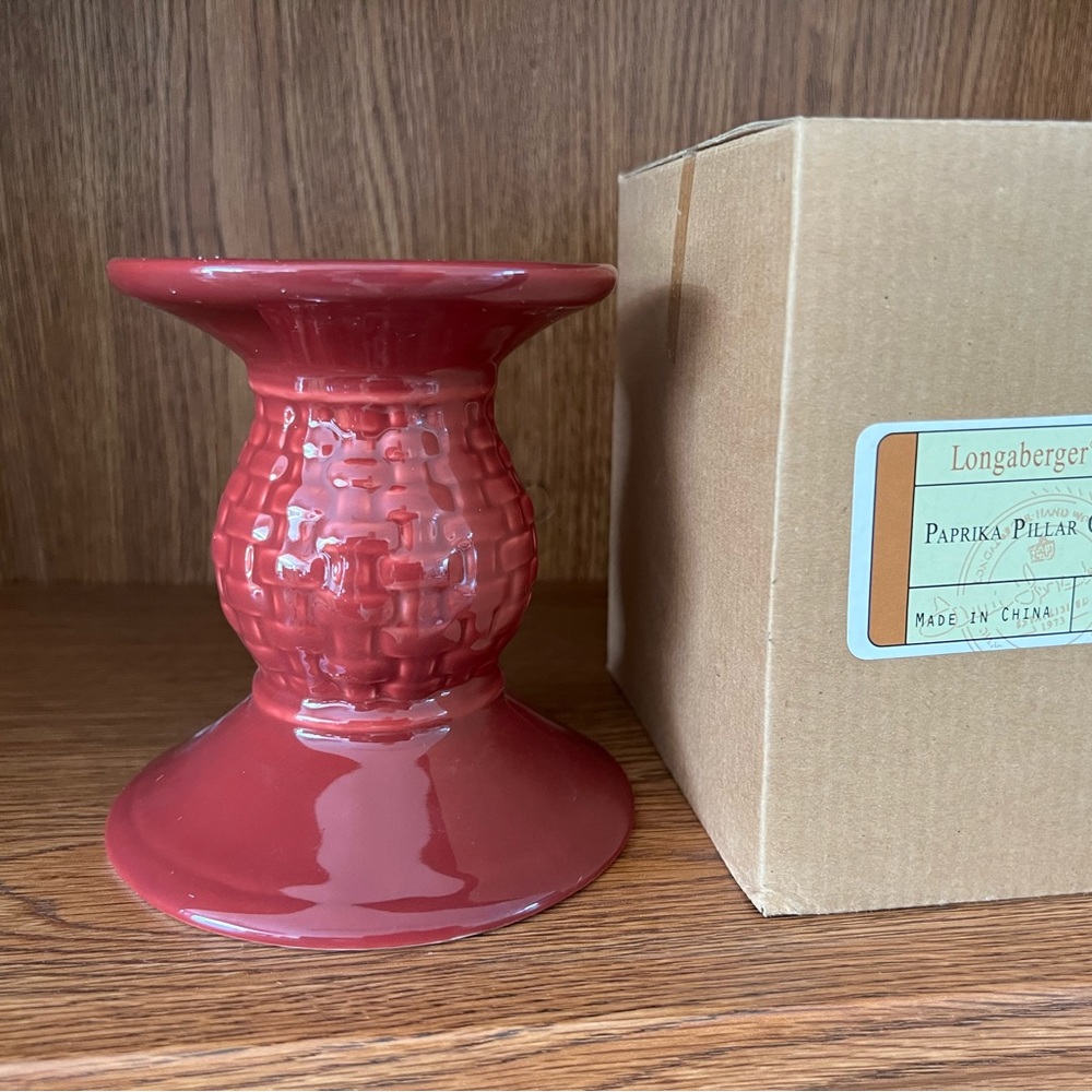 Longaberger - Pillar Candle Holder